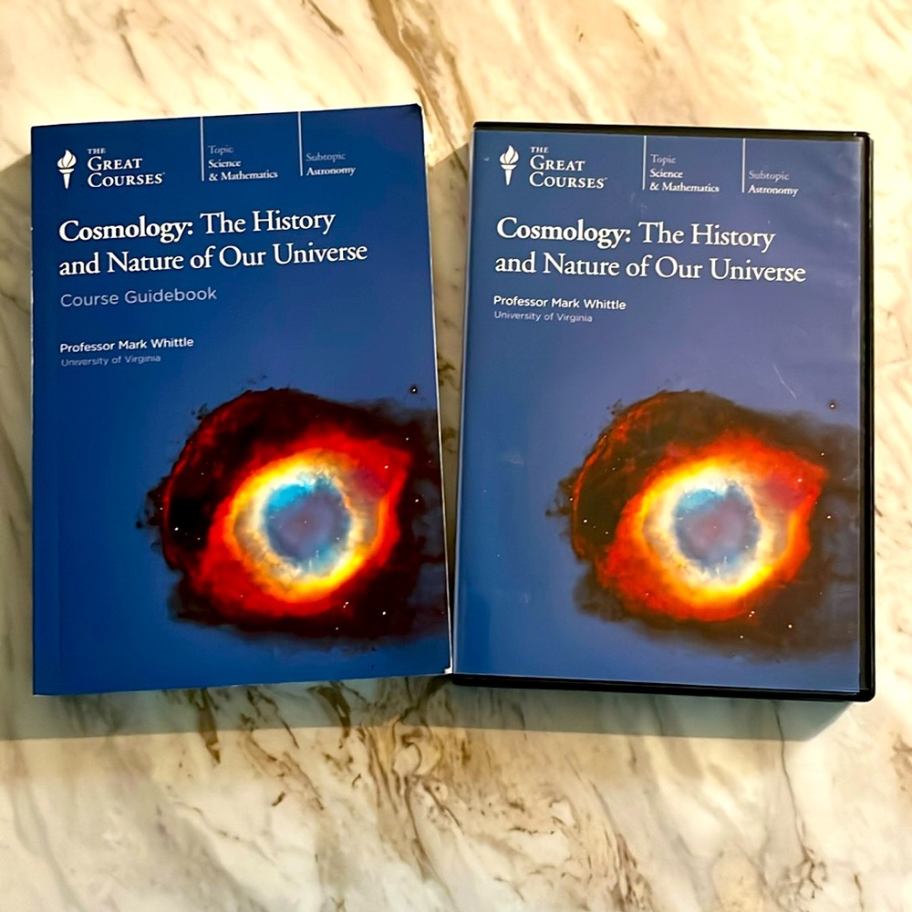 Great Courses Cosmology: The History and Nature of Our Universe Book & DVD’s
